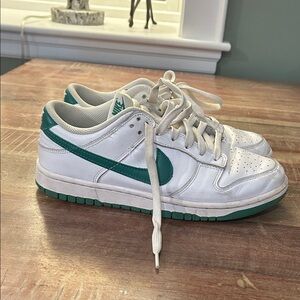 Nike Dunk Low White Green Noise sneakers